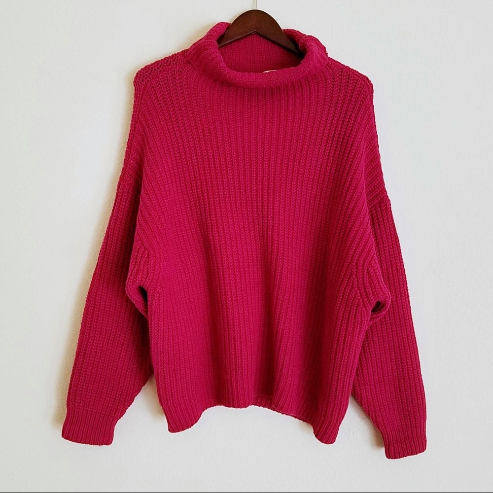 Free People Swim Too Deep Oversized Sweater NWOT